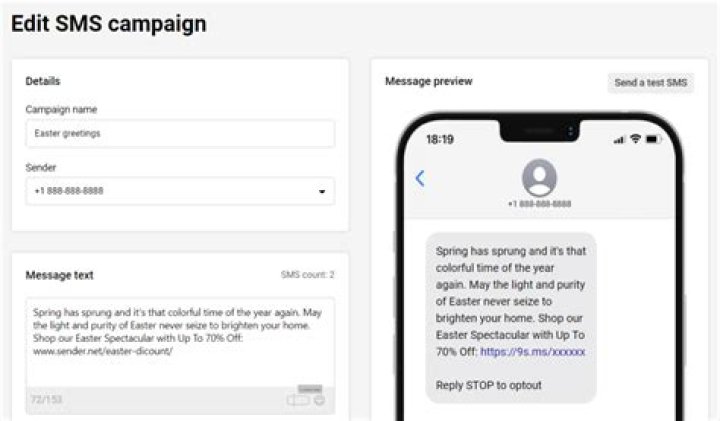 SMS Message Template in Word?