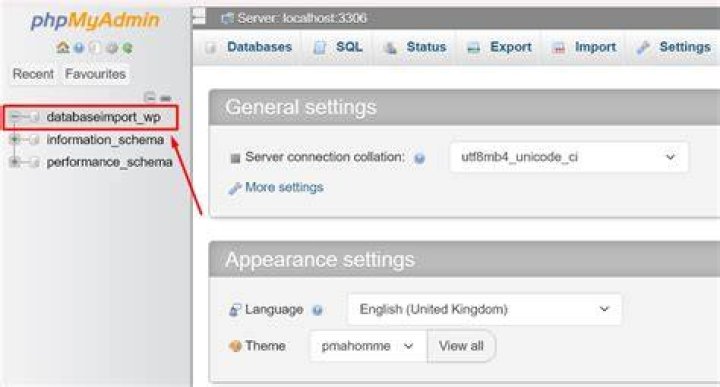 sql mode settings in phpmyadmin