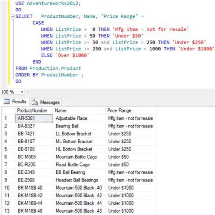 SQL Switch/Case in 'where' clause