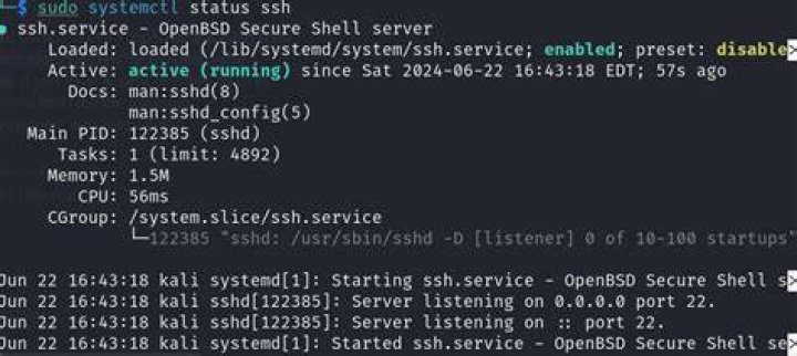 ssh 