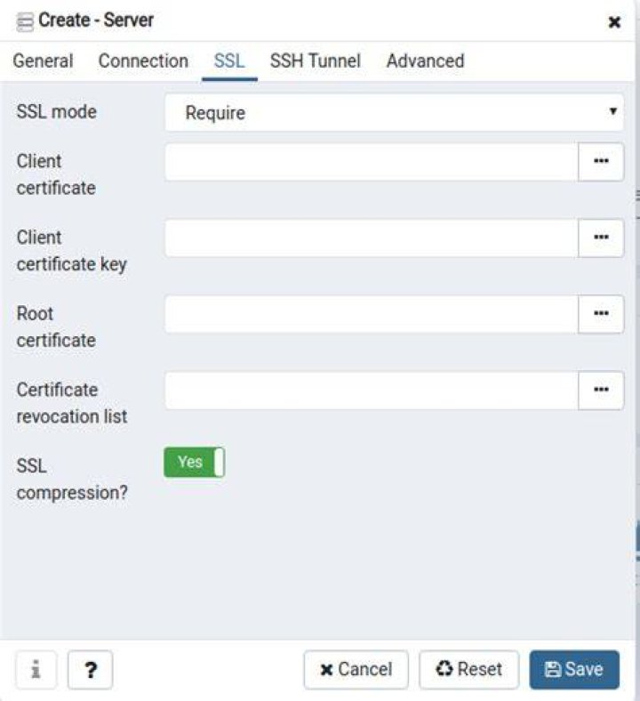 SSL is not enabled on the server