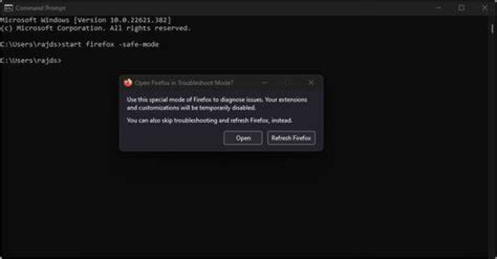 Start Firefox with Command Line using Proxy