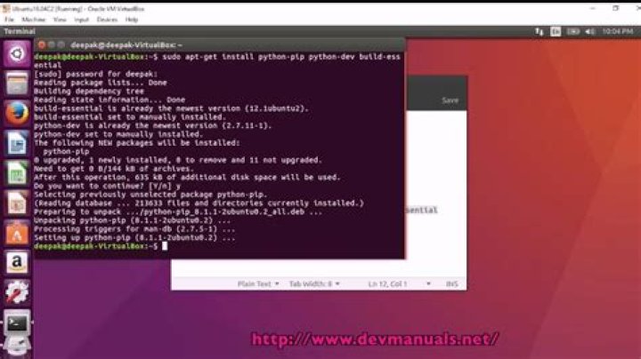 sudo apt-get install python-pip is failing