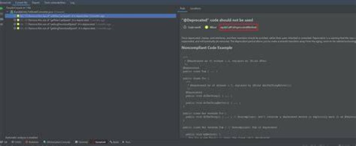 Suppress deprecated import warning in Java