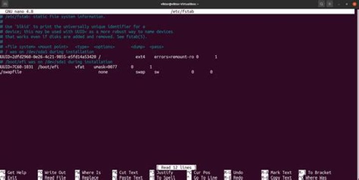 Swap file's default location [duplicate]
