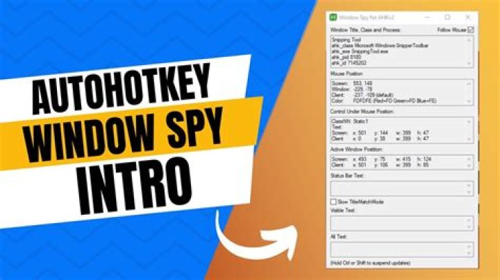 SysEnv AutoHotKey Window