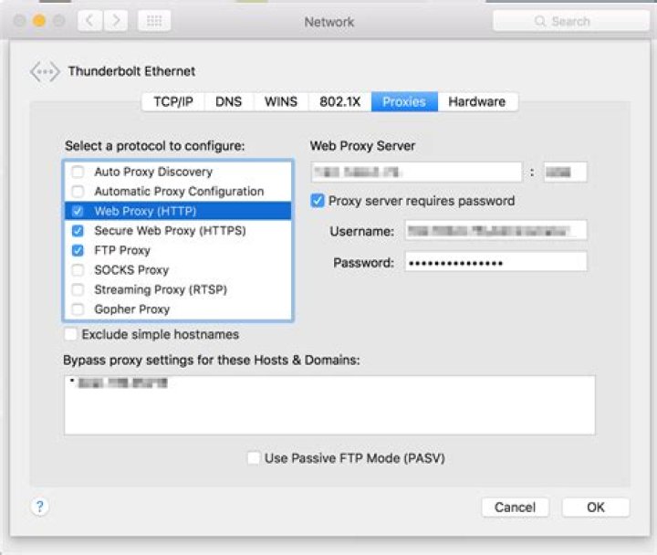 System Proxy Settings not working after updating to El Capitan(10.11.1)