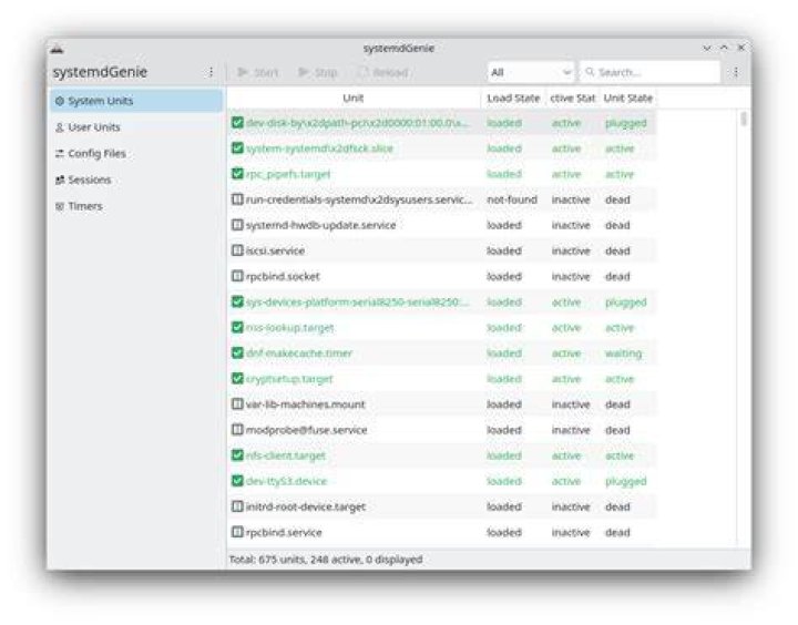 SystemdGenie