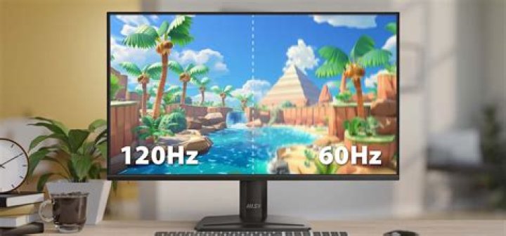 Testing my new 120 Hz monitor