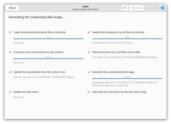 The Cubic Generate Page