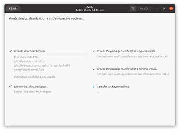 The Cubic Prepare Page