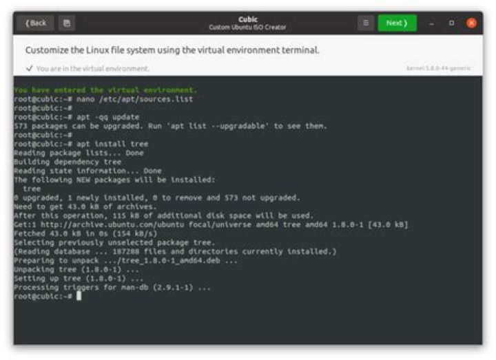 The Cubic Terminal Page