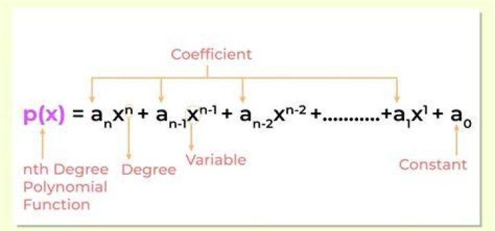 The degree of a polynomial which also has negative exponents.