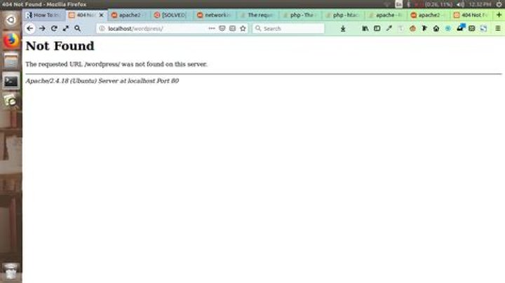 the requested URL / was not found on this server