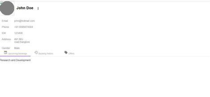 To avoid components overlapping in angular