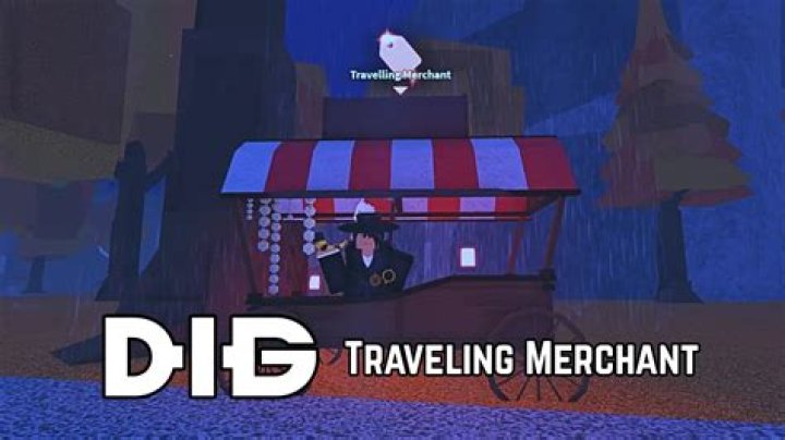 Travelling merchant disappearing