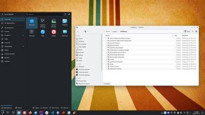 Tried Kubuntu desktop; removed it, but bits remain