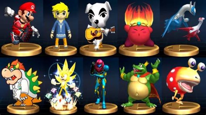 Trophy from SSB WiiU