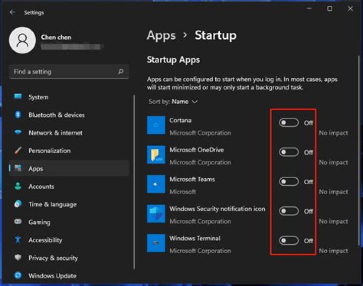 tweaks setting