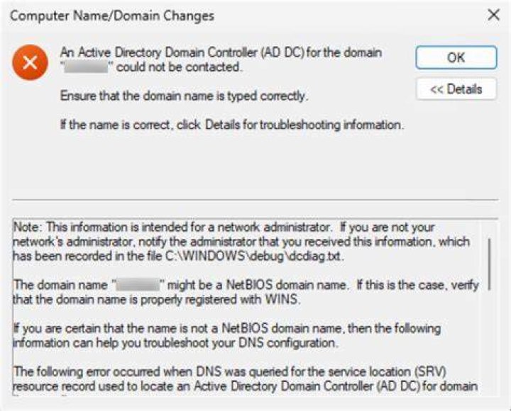 Ubuntu 20.04 fails to join Windows AD domain