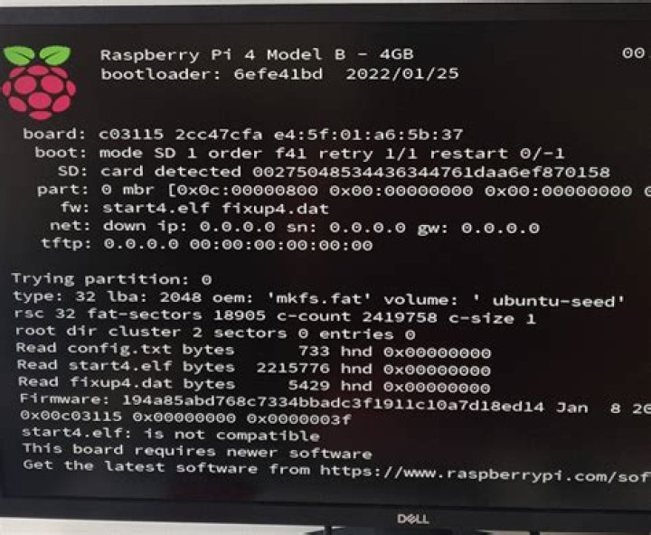 Ubuntu Core 20 arm64 Raspberry Pi 4 4Gb 