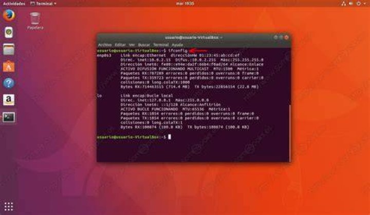 Ubuntu IfCOnfig