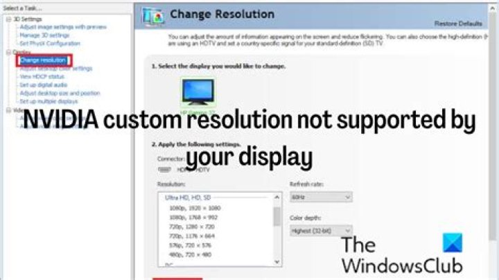 Unable to change resolution with beta NVIDIA driver (302.17)