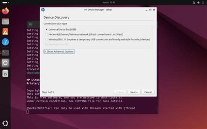 Unable to install HPLIP for HP P1007 printer in Ubuntu 12.04