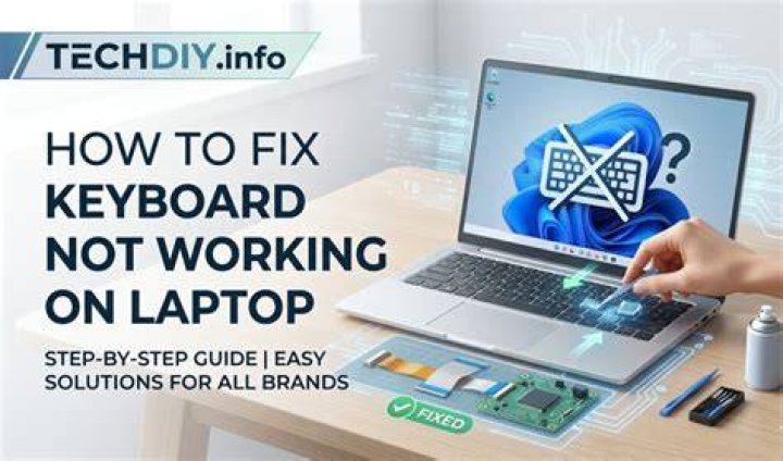 Unable to use laptop keyboard during installation