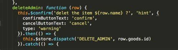 Unexpected template string expression in Vue.js