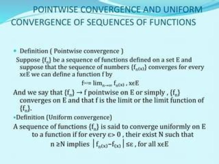 Uniform convergence problem of sequences of functions