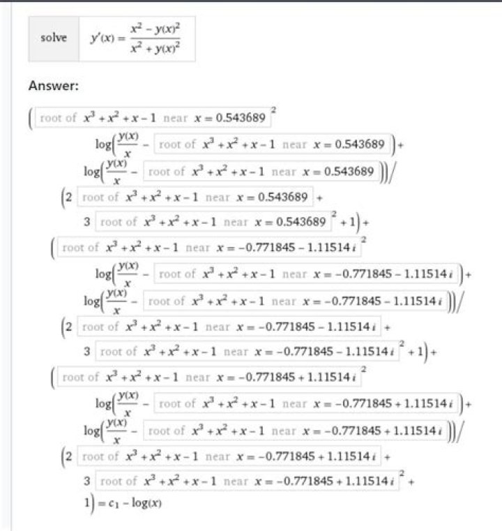 Unsolvable Differential Equation?