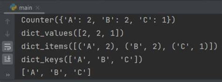 Update Counter collection in python with string, not letter