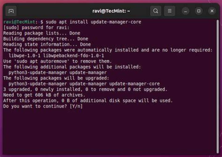 update-manager & update-manager-core