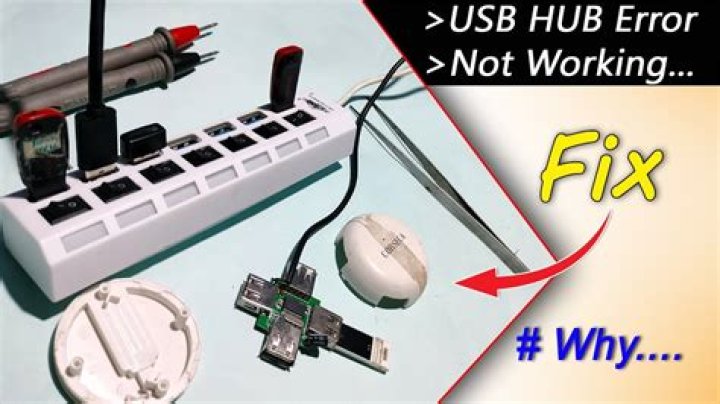 USB Device not working randomly in USB HUB