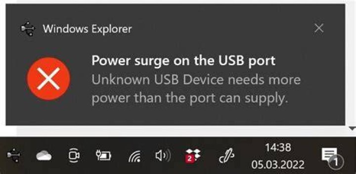 usb port doesnt provide enough power for my mouse