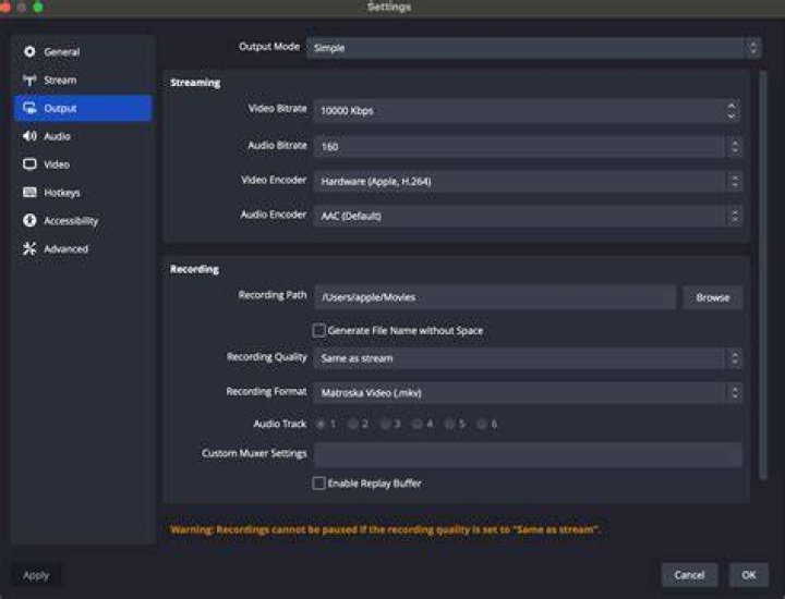 Use OBS-studo audio output as a microphone source