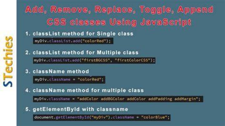 Use vanilla javascript to add / remove class to a different element after clicking on another one