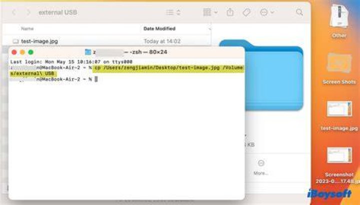 Using the terminal, how can I see the directory (and files) in an external HDD attached via USB port?