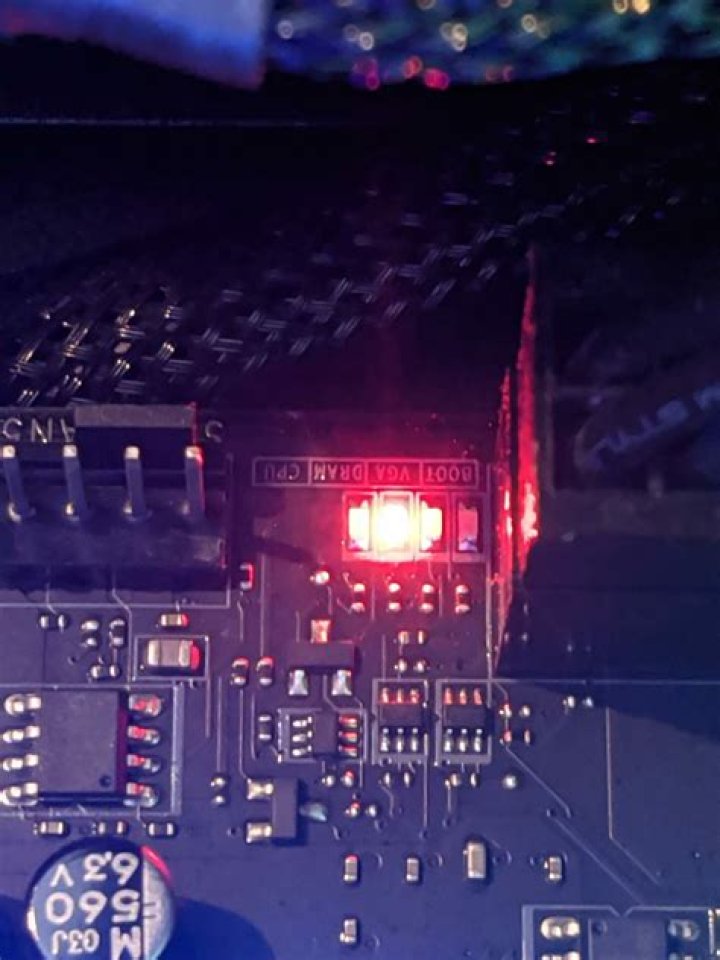 VGA led stays red but everything works fine