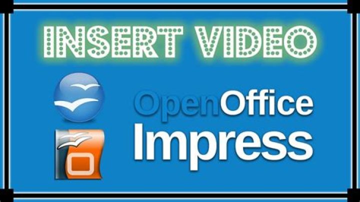 Video embedded in Open Office Impress flickering