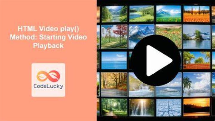 Video embedded into HTML doesn't play