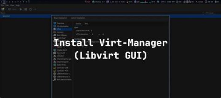 virt-manager can't connect to libvirt