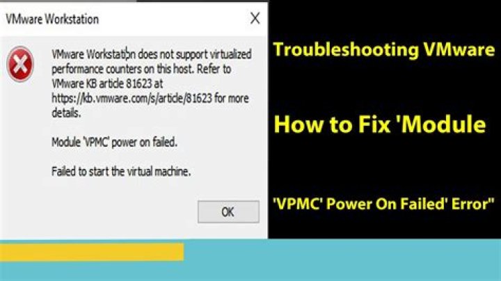 VMware Workstation 12 vmmon not found or not loaded