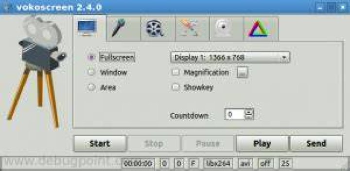 vokoscreen screenshot