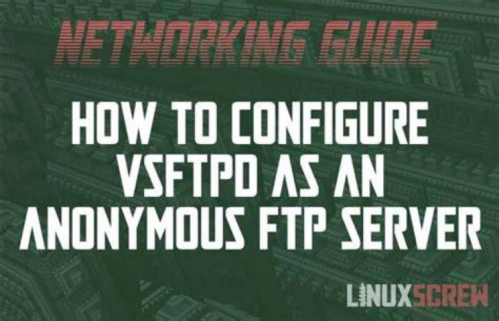 VSFTPD and anonymous uploads