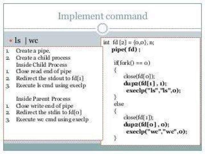 wc: standard input: Bad file descriptor on fork + pipe + execlp