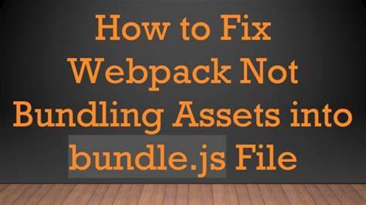 webpack bundle.js not found