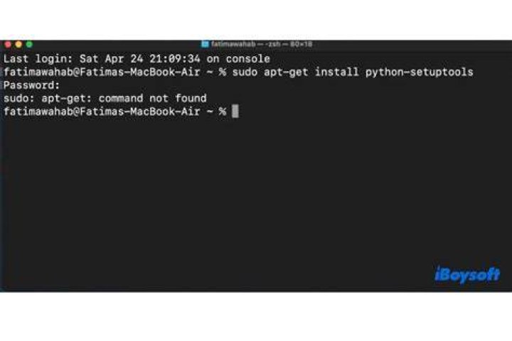 What's the equivalent of Ubuntu's apt-get command on a Mac