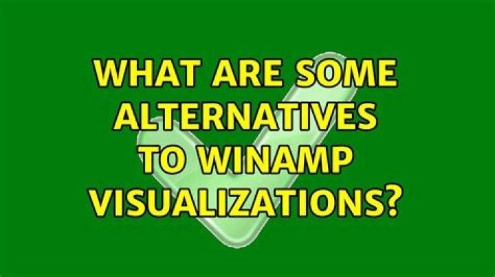 What are some Alternatives to Winamp Visualizations?